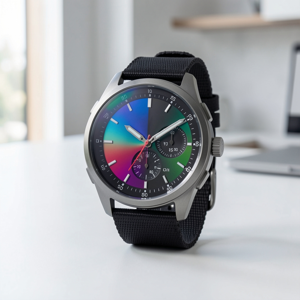 Garmin Fenix 7 Pro con caja de titanio gris, pantalla solar transreflectiva a color, correa de nylon negro y esfera de multisport con altímetro